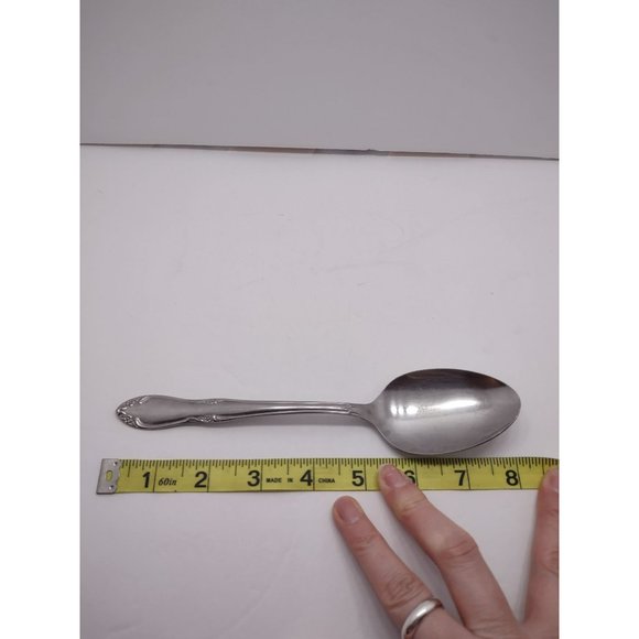 Oneida Rogers Stainless AMADEUS MANSFIELD Serving Spoon/Tablespoon - Picture 3 of 6